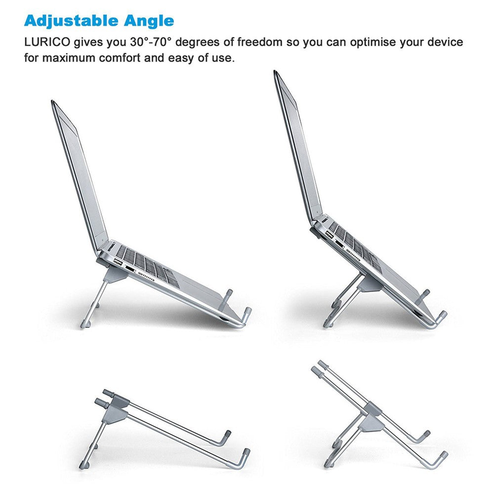 Z21 Aluminum Alloy Multi-angle Adjustable Laptop Stand Holder Foldable Notebook Desktop Bracket