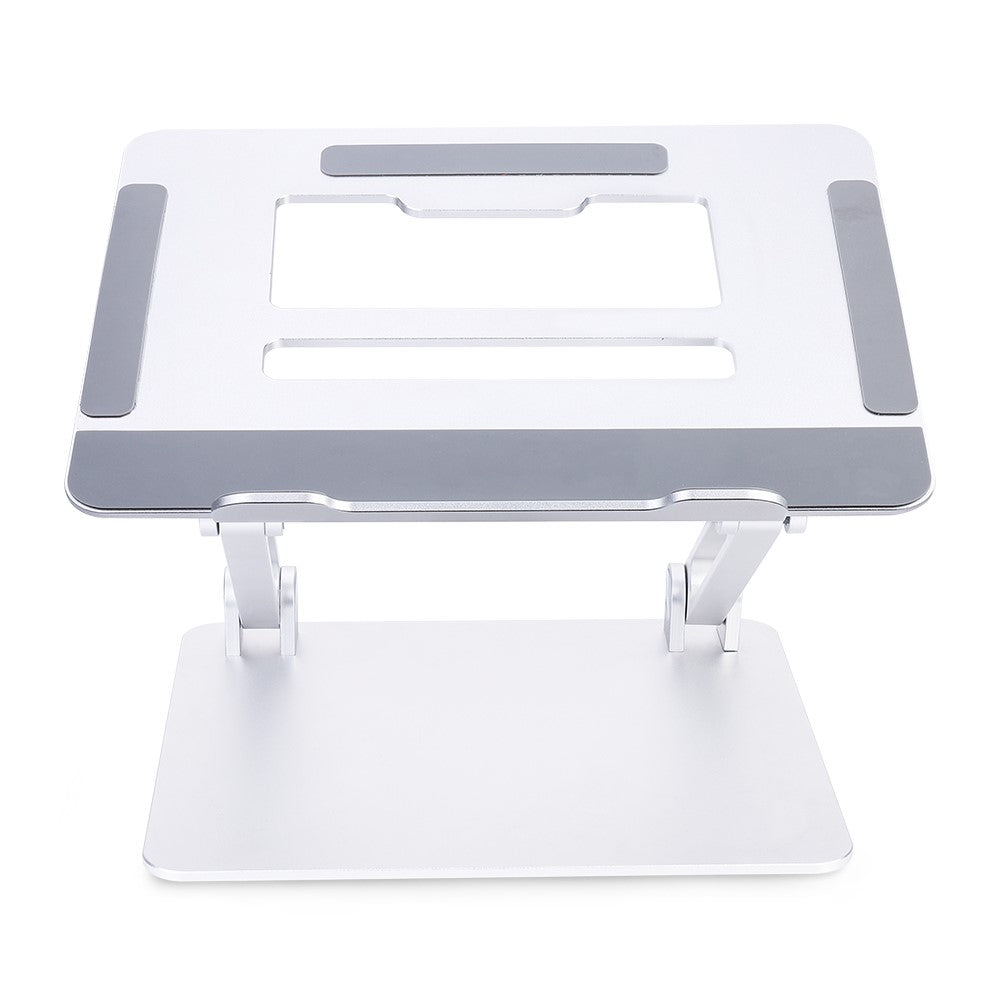Aluminum Alloy Hollow Heat Dissipation Folding Notebook Stand Adjustable Laptop Stand for Laptop Within 17 inches