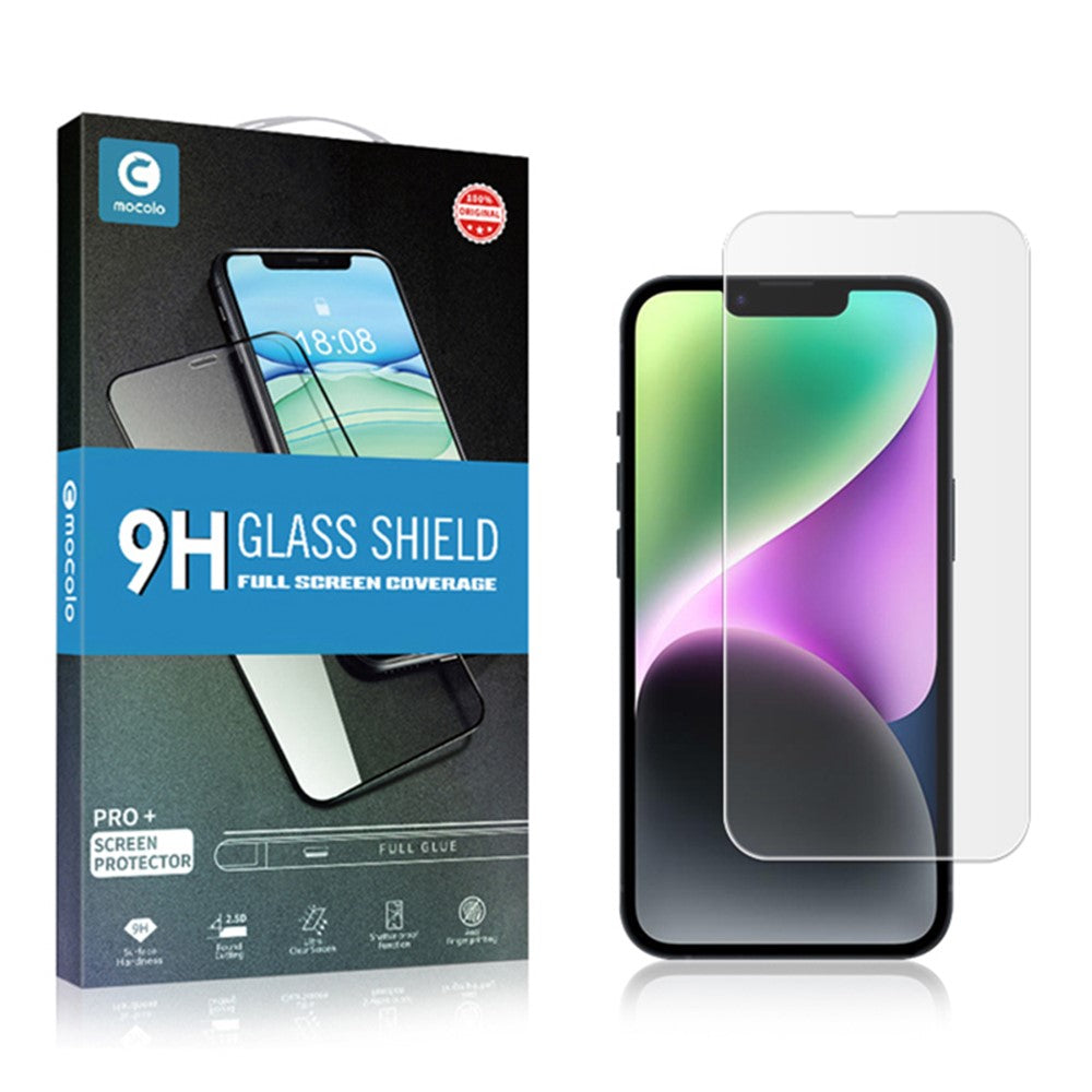 MOCOLO For iPhone 15 High Definition Phone Screen Protector Tempered Glass Explosion-Proof Film