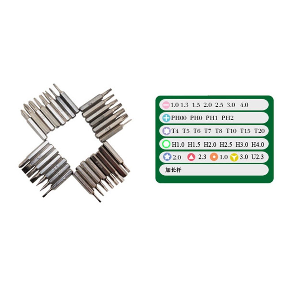 BEST BST-8901 30 in 1 Multipurpose CR-V Screwdriver Repair Set Screwdriver Tool Kit for Phone PC Repair