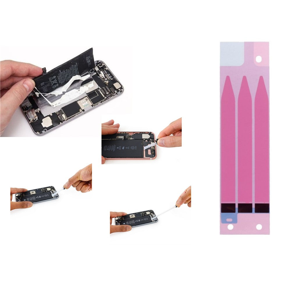 JF-8164 8-in-1 Battery Adhesive Sticker + Waterproof Adhesive Sticker Screwdriver Repair Tool Kit for iPhone 8 4.7 Battery