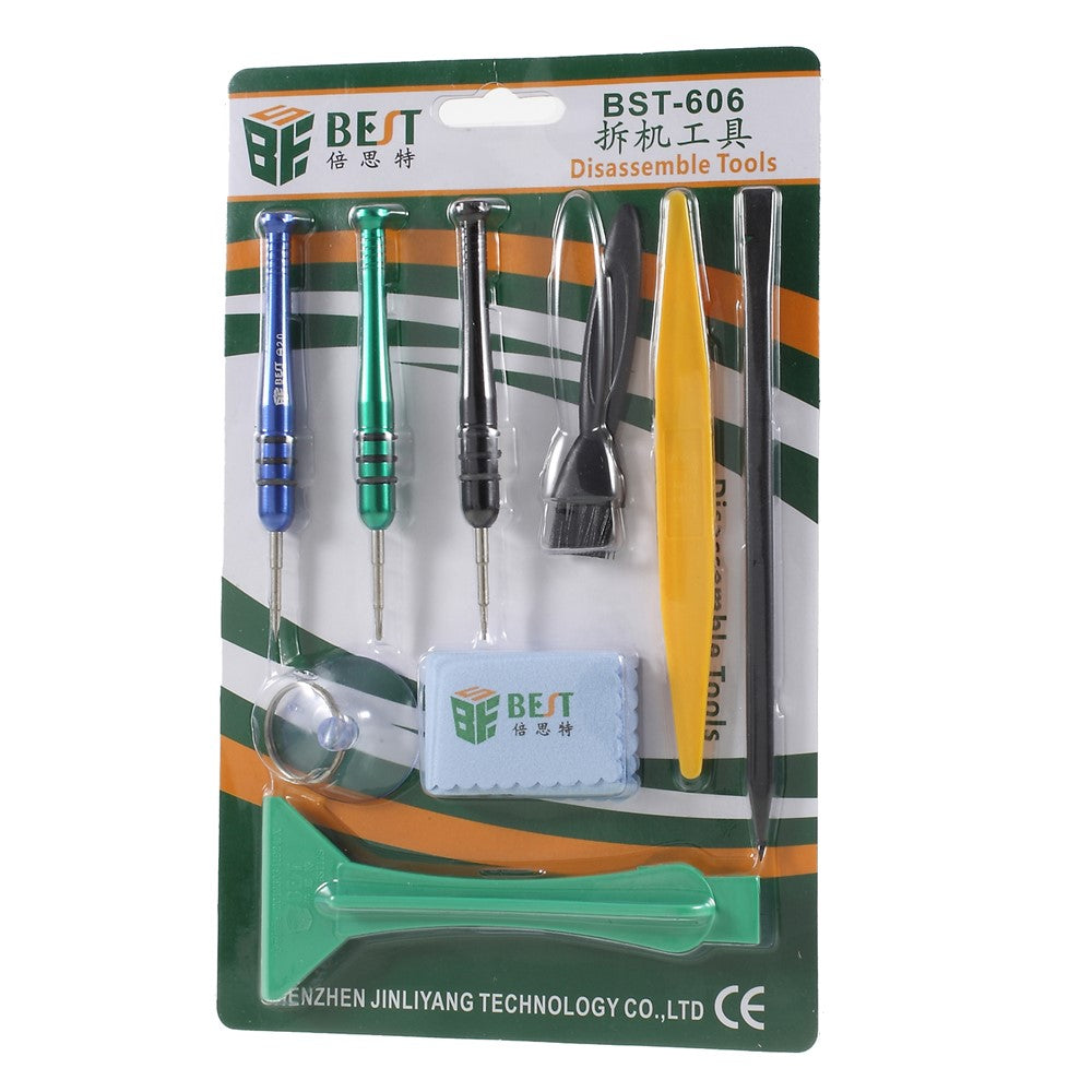 BEST BST-606 9 in 1 Screwdriver Disassemble Tools Set for iPhone 4 4s 5