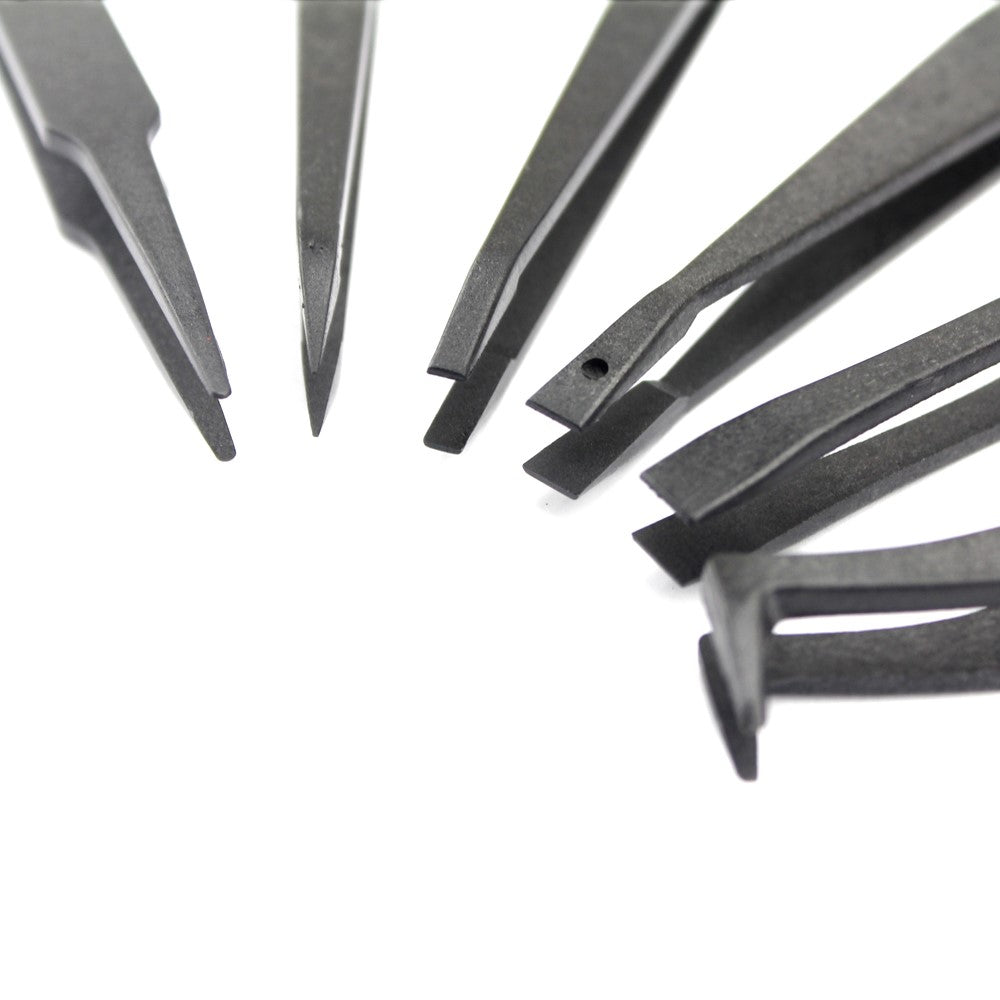 JF-S6 Professional 6-in-1 Anti-static Tweezers Set Repair Tools