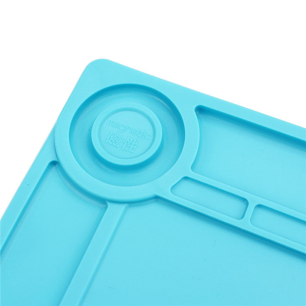 S-140 Silicone Heat Insulation Repair Platform Mat with Magnetic Screw Section