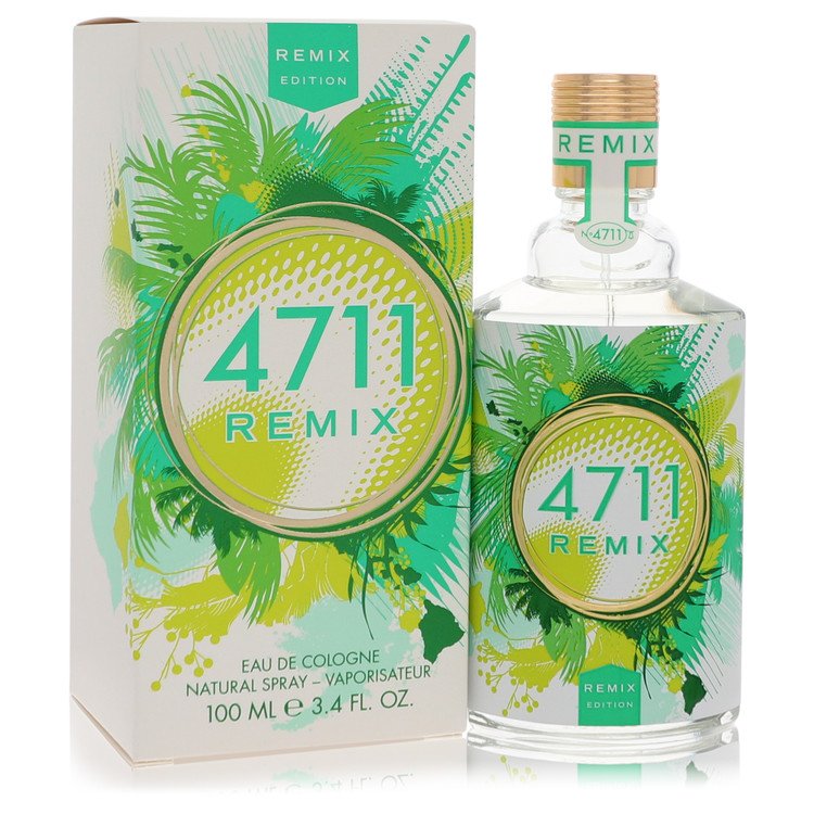 4711 Remix Green Oasis Eau De Cologne Spray (Unisex) by 4711 100 ml
