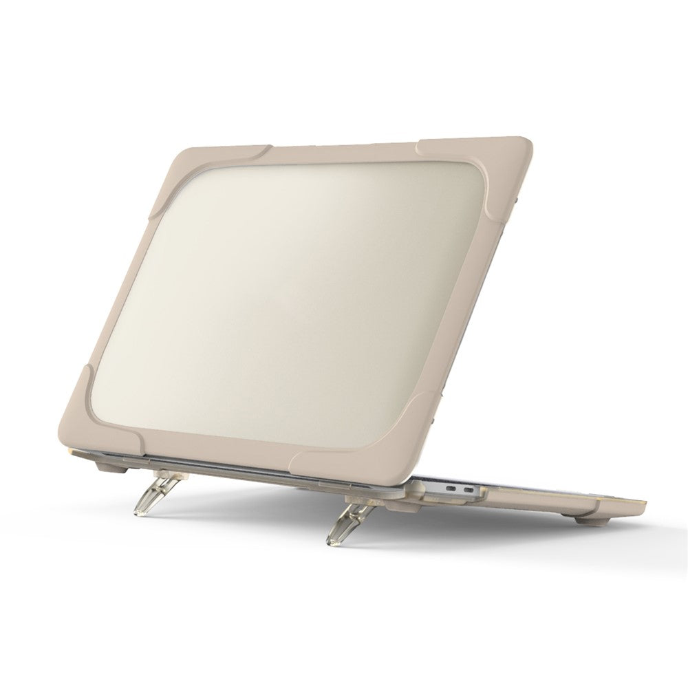 Hard PC Laptop Case Sleeve Notebook Computer Cover with Supporting Stand for MacBook Pro 13'' A2251 / A2289 / A2338