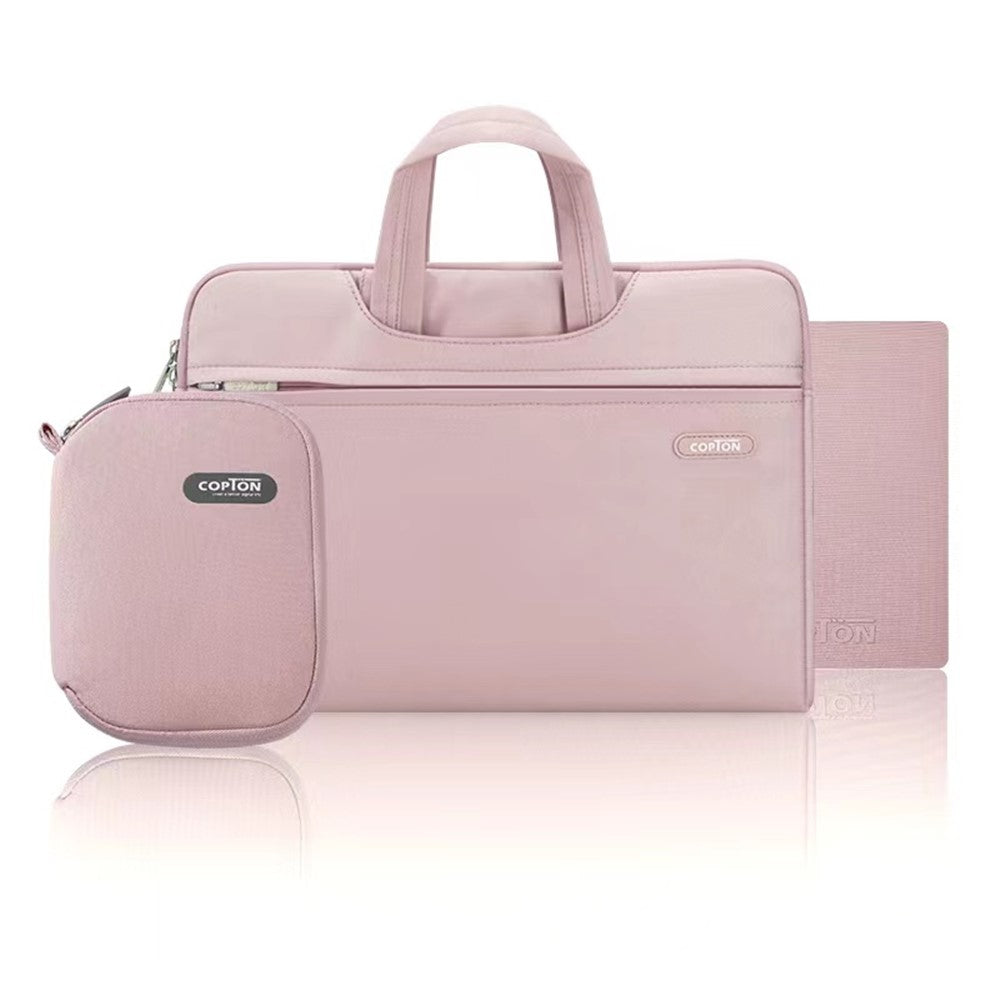 COPTON Portable Carrying Bag for 13-14-inch Laptops Anti-Scratch Notebook Nylon Sleeve Bag with Handle Strap / Small Bag