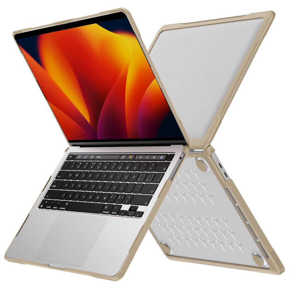 Sailor Series Laptop Case for MacBook Pro 13 inch (2016) A1706 A1708 / (2018) A1989 / (2019) A2159 / (2020) A2251 A2338 (M1 / M2) PC+TPU Shockproof Cover
