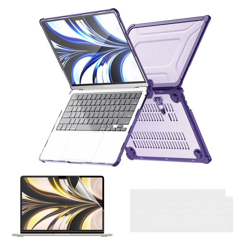 ENKAY HAT PRINCE for MacBook Air 13 inch (2026) A3449 / (2025) A3240 / (2024) A3113 / (2022) A2681 (US) PC Laptop Cover