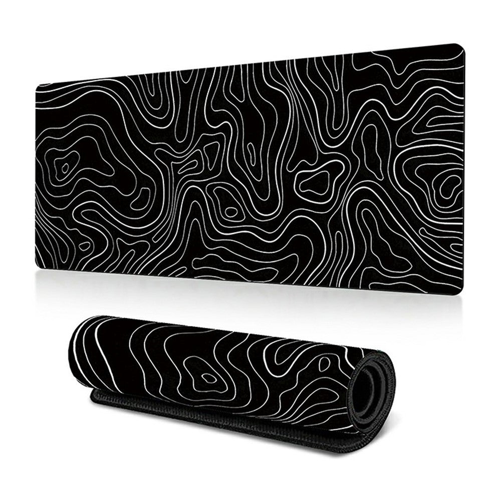 300*700*3mm Large Mouse Pad Abstract Pattern Anti-skid Computer Laptop Desktop Mat