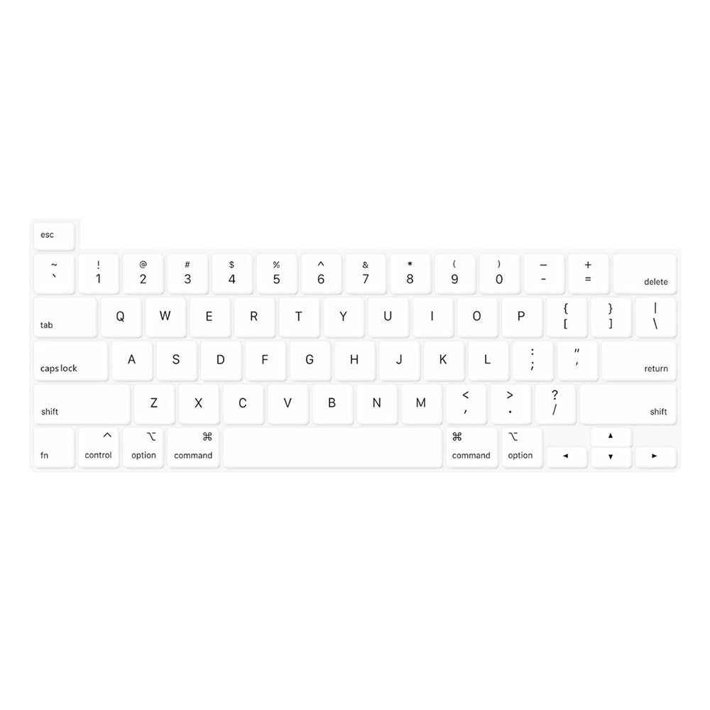 ENKAY MacBook Pro 13.3 (A2289/A2338) / Pro 16 (A2141) US Version Keyboard Cover Soft Silicone Protective Film
