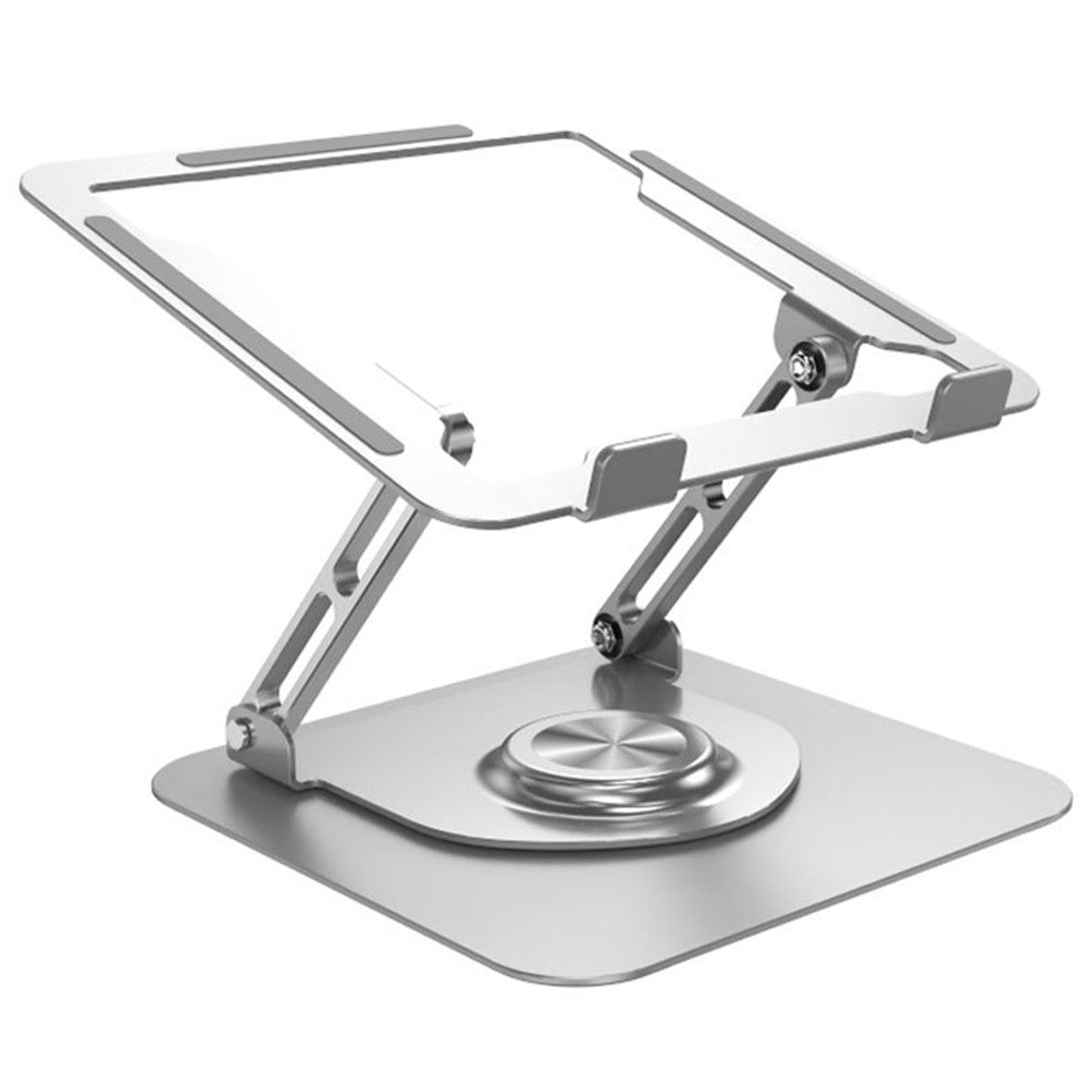 D147 360 Degree Rotating Laptop Lifting Bracket Aluminum Alloy Notebook Cooler Desktop Stand