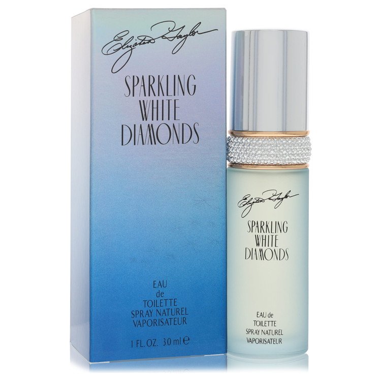 Sparkling White Diamonds Eau De Toilette Spray by Elizabeth Taylor 30 ml