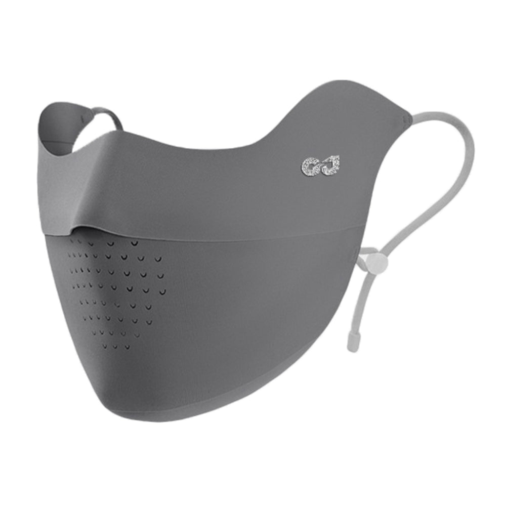GOLOVEJOY XKZ72 UPF50+ Sun Protection Face Mask Summer Cooling Ice Silk Breathable Face Shield for Men Women