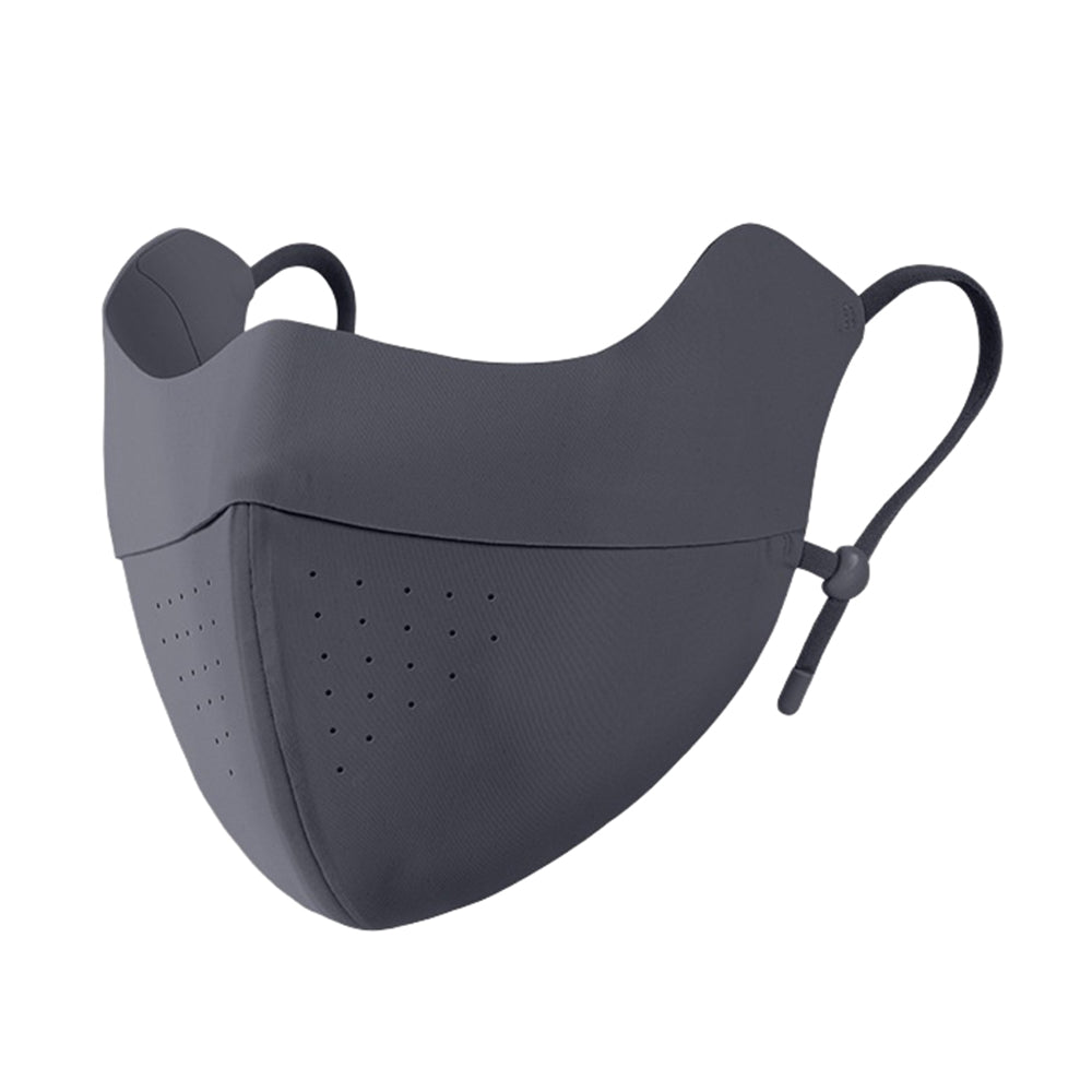 GOLOVEJOY Summer Ice Silk Face Mask UPF50+ UV Protection Hyaluronic Acid Moisturizing Face Cover for Outdoor Sports