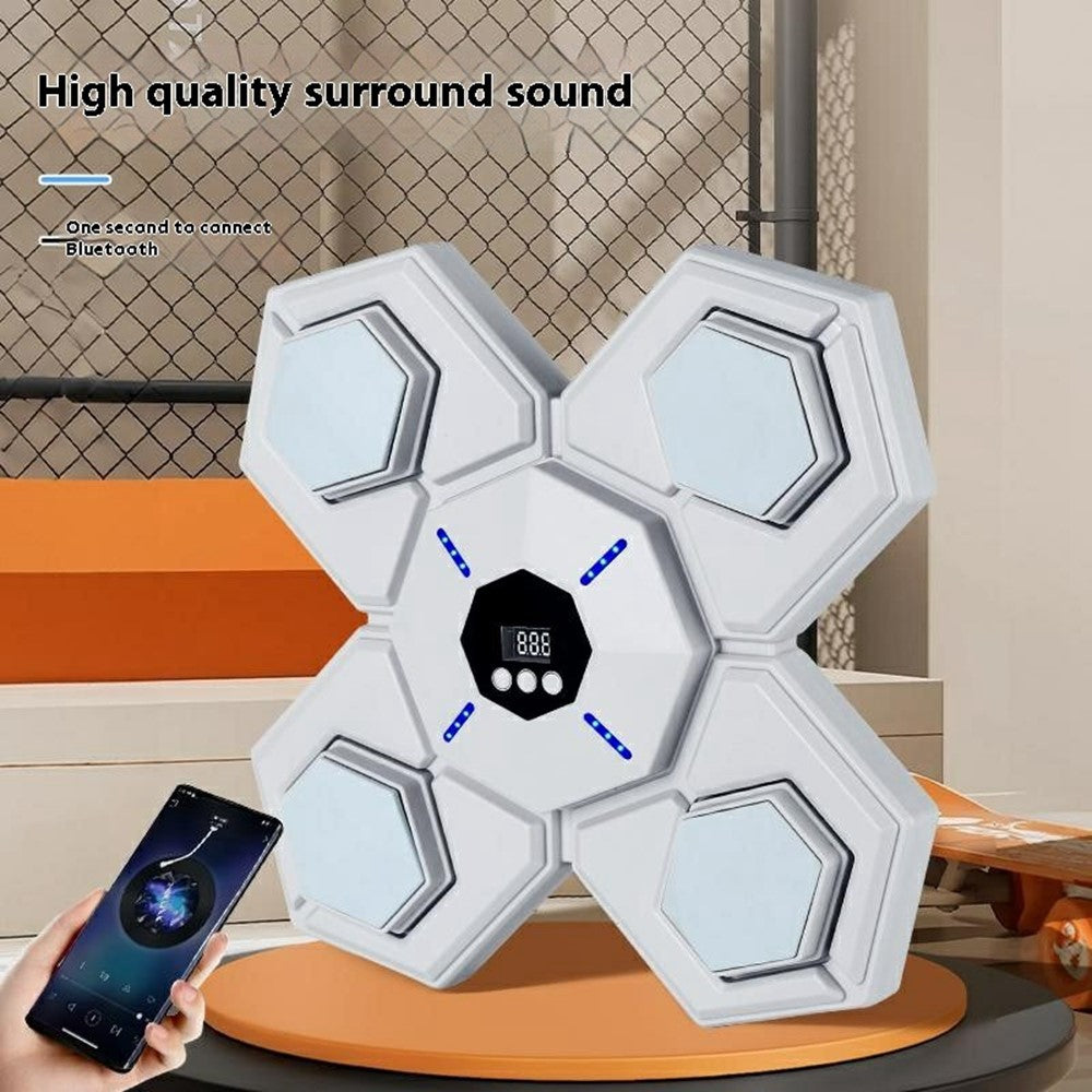 AL789275 Smart Bluetooth-compatible Music Boxing Machine Wall Mounted Boxing Target for Men Women Kids