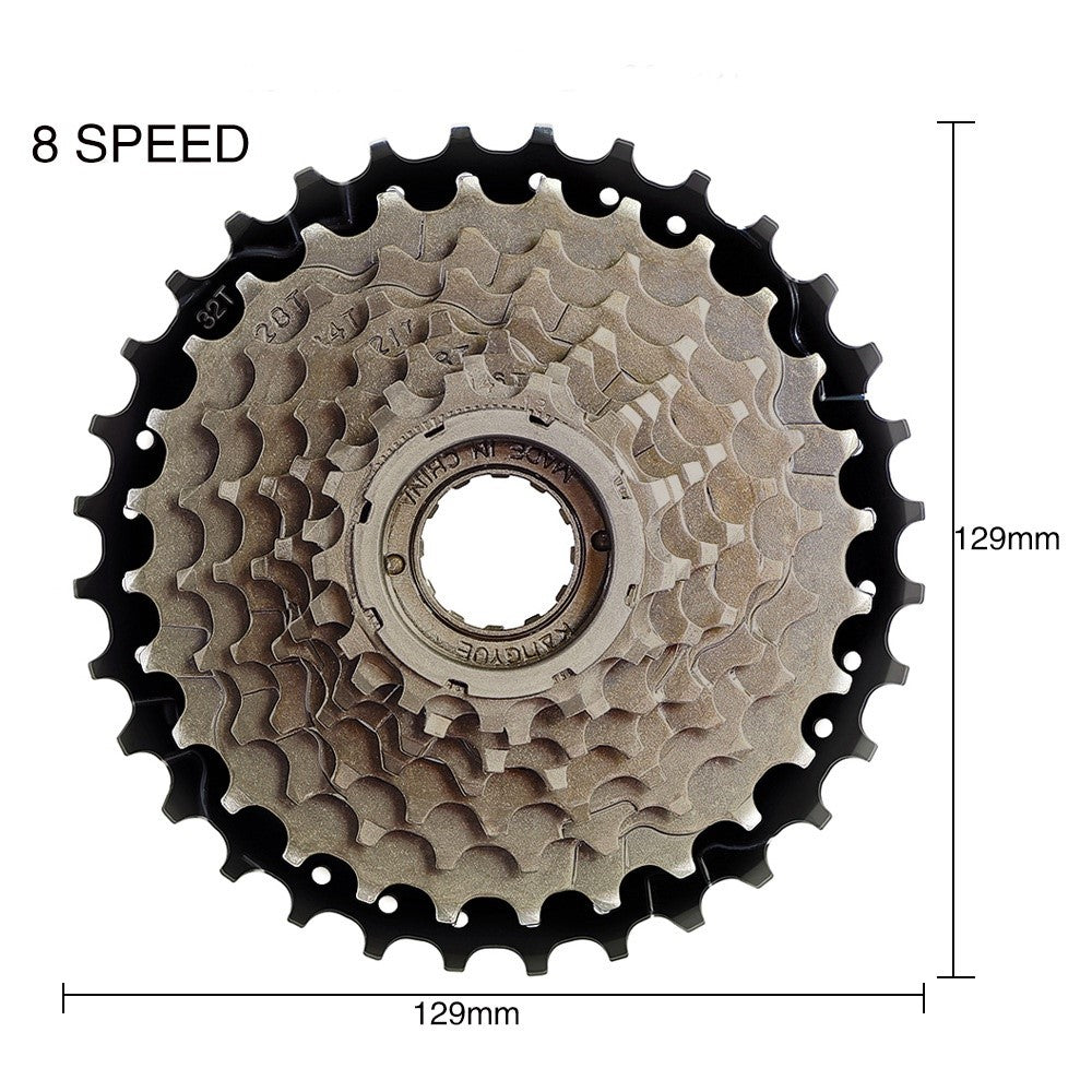 MEIJUN 8 Speed Freewheel Cassette Sprocket Bicycle Freewheel Replacement for MTB BMX Road Bike