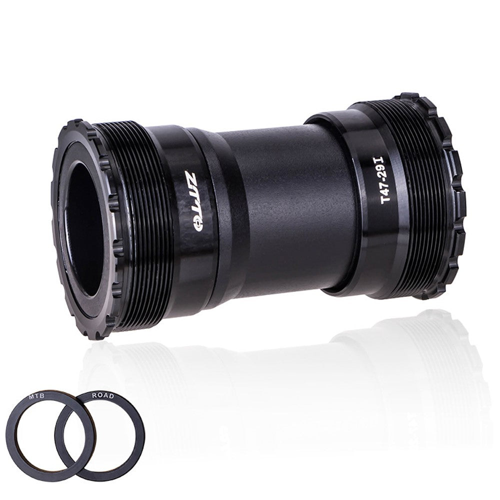 ZTTO T47-29 Road Bike Aluminum Alloy Threaded Bearing Bottom Bracket, Inner Diameter: 29mm