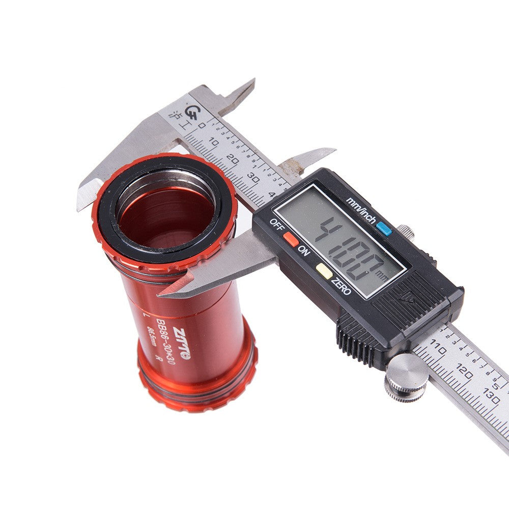 ZTTO BB86 30x30 4 Bearing Central Axis Aluminum Alloy Thread Lock Bike Bottom Bracket