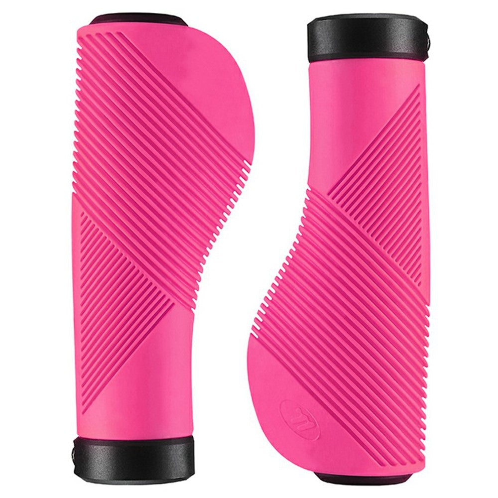 WEST BIKING YP0804084 1 Pair Bicycle Handlebar Grips Shock Absorbing Anti Slip MTB Bike Lock-On Grips