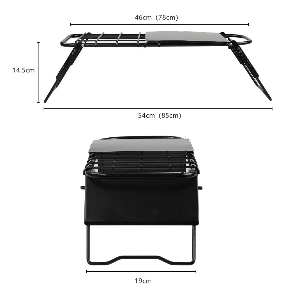 HALIN Retractable Grid Table Portable Mini Stove Rack Bracket Folding Camping Table