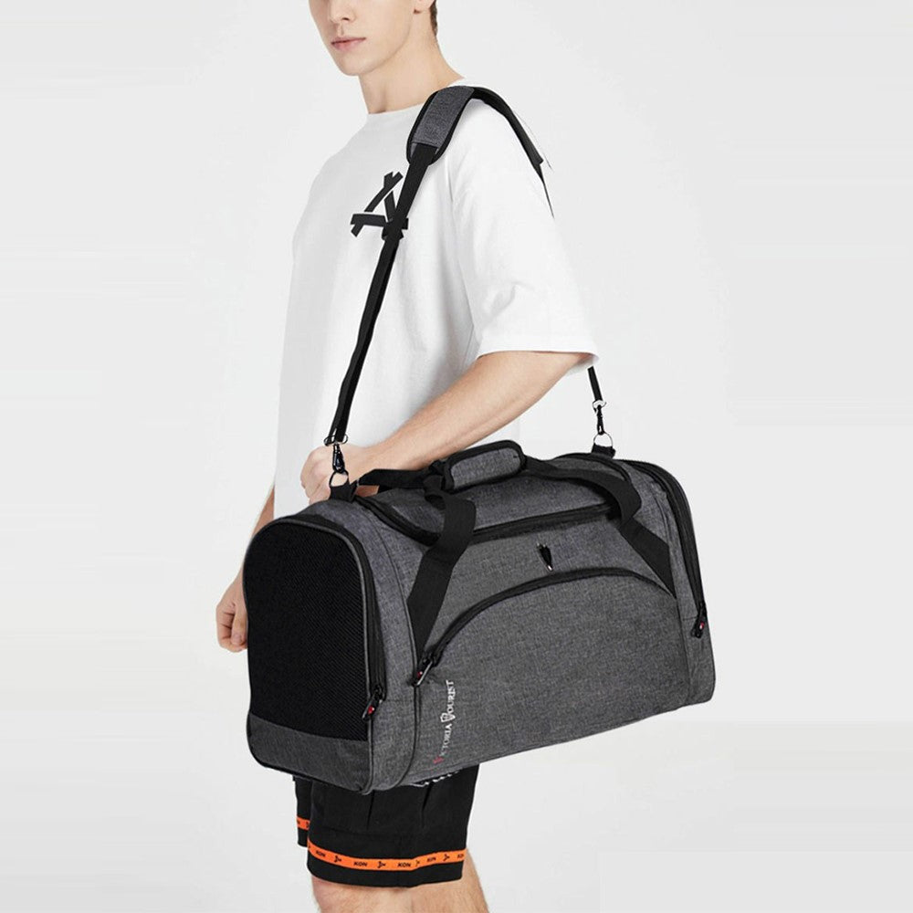 VICTORIATOURIST V7010 Wet and Dry Separation Duffel Bag Nylon Shoulder Bag, Small Version