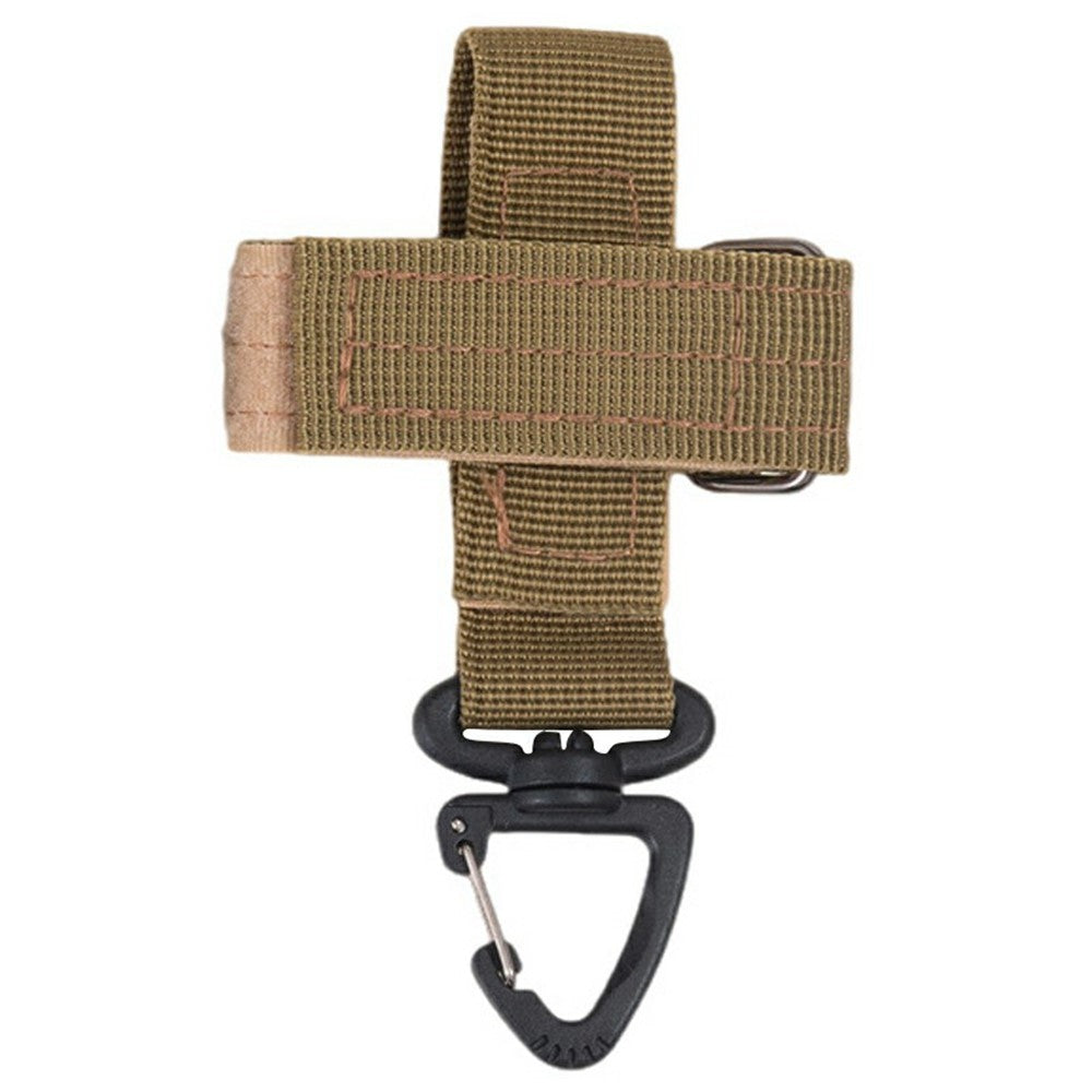 Nylon Carabiner Strap Outdoor Hiking Camping Fastener Hook Hang Wrap