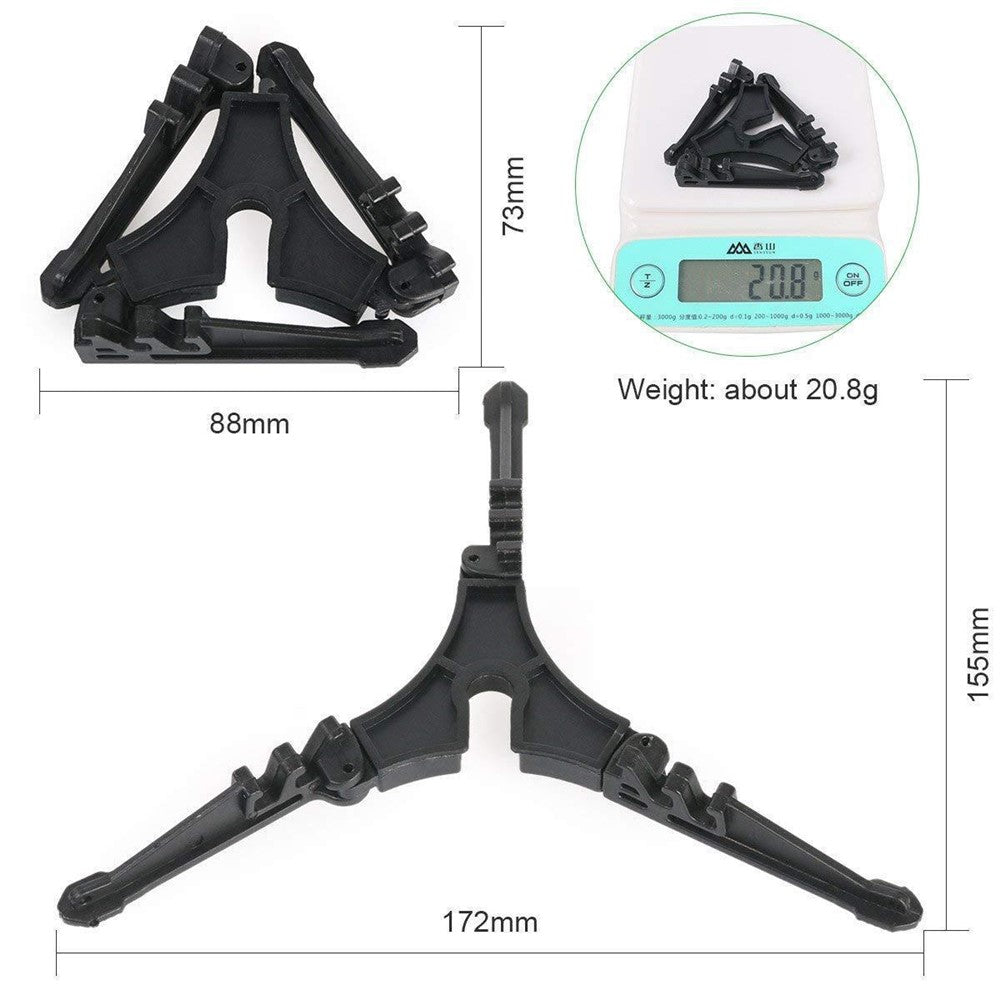 AOTU Nylon Folding Camping Gas Tank Triangle Bracket Outdoor Gas Cylinder Base Fixing Stand