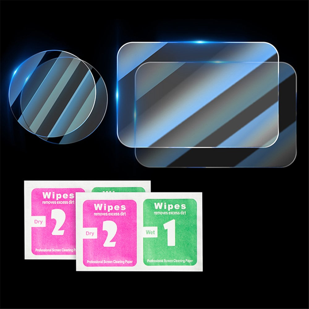 STARTRC 1144857 For Insta360 GO 3S 2Pcs Tempered Glass Camera Screen Protector + 2Pcs Lens Film