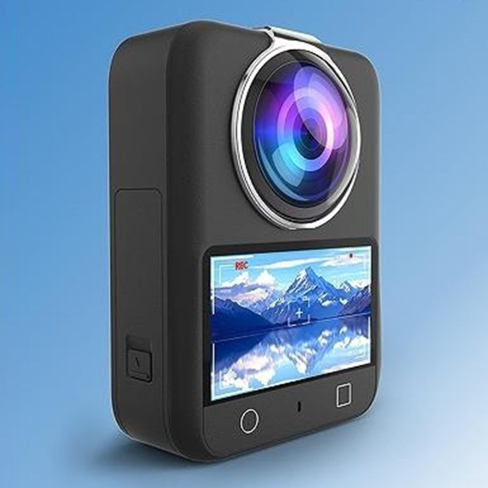 2Pcs For DJI Osmo 360 Lens Protector Panoramic Camera PC Lens Cover Cap