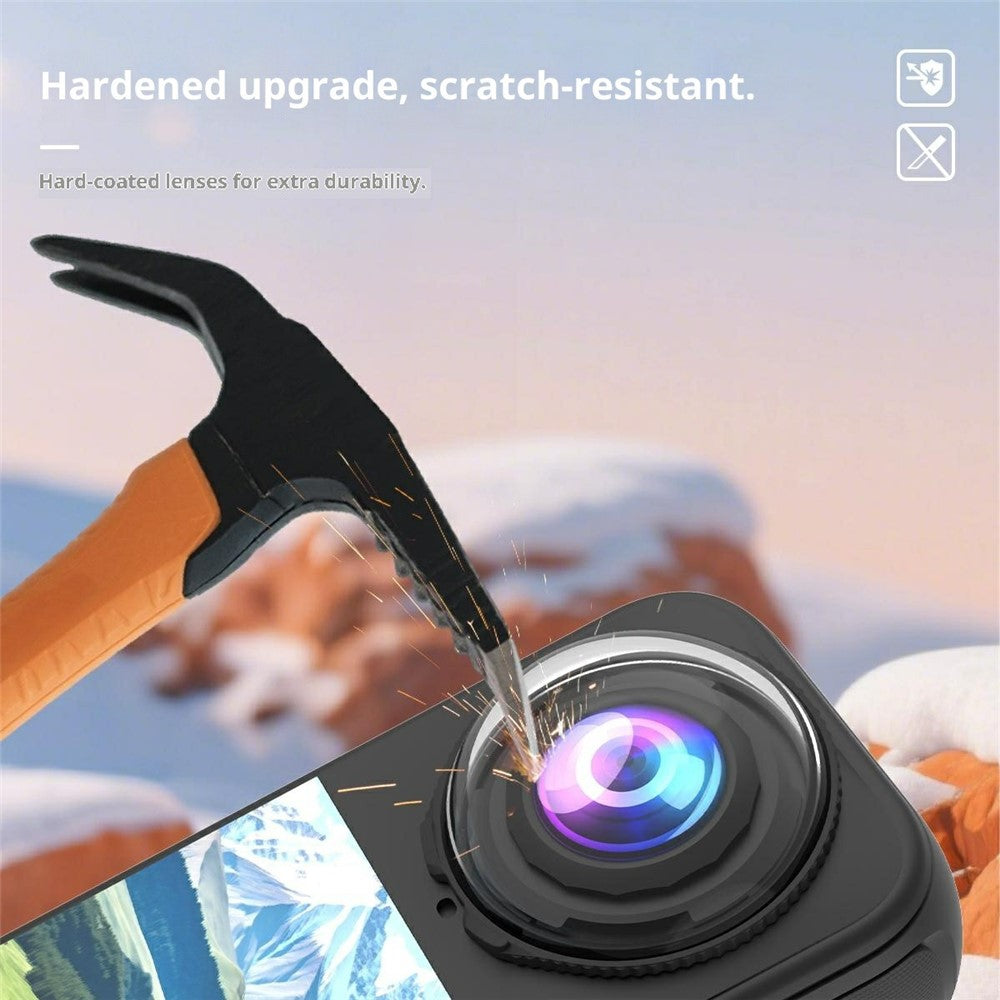 2Pcs For Insta360 X4 Air Optical Tempered Glass Lens Protector 10H Hardness Camera Lens Film