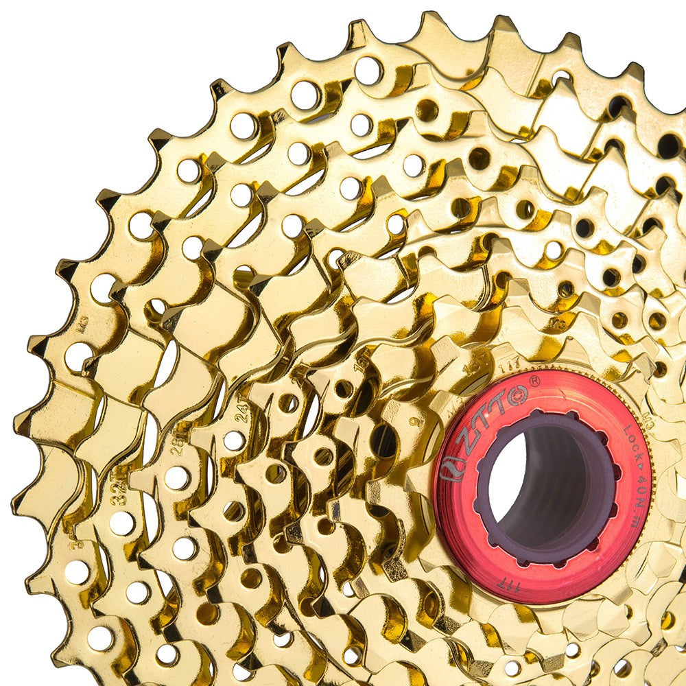 ZTTO 936J Bicycle Steel Flywheel MTB Hollow 9 Speed 11T-36T Bike Cassette