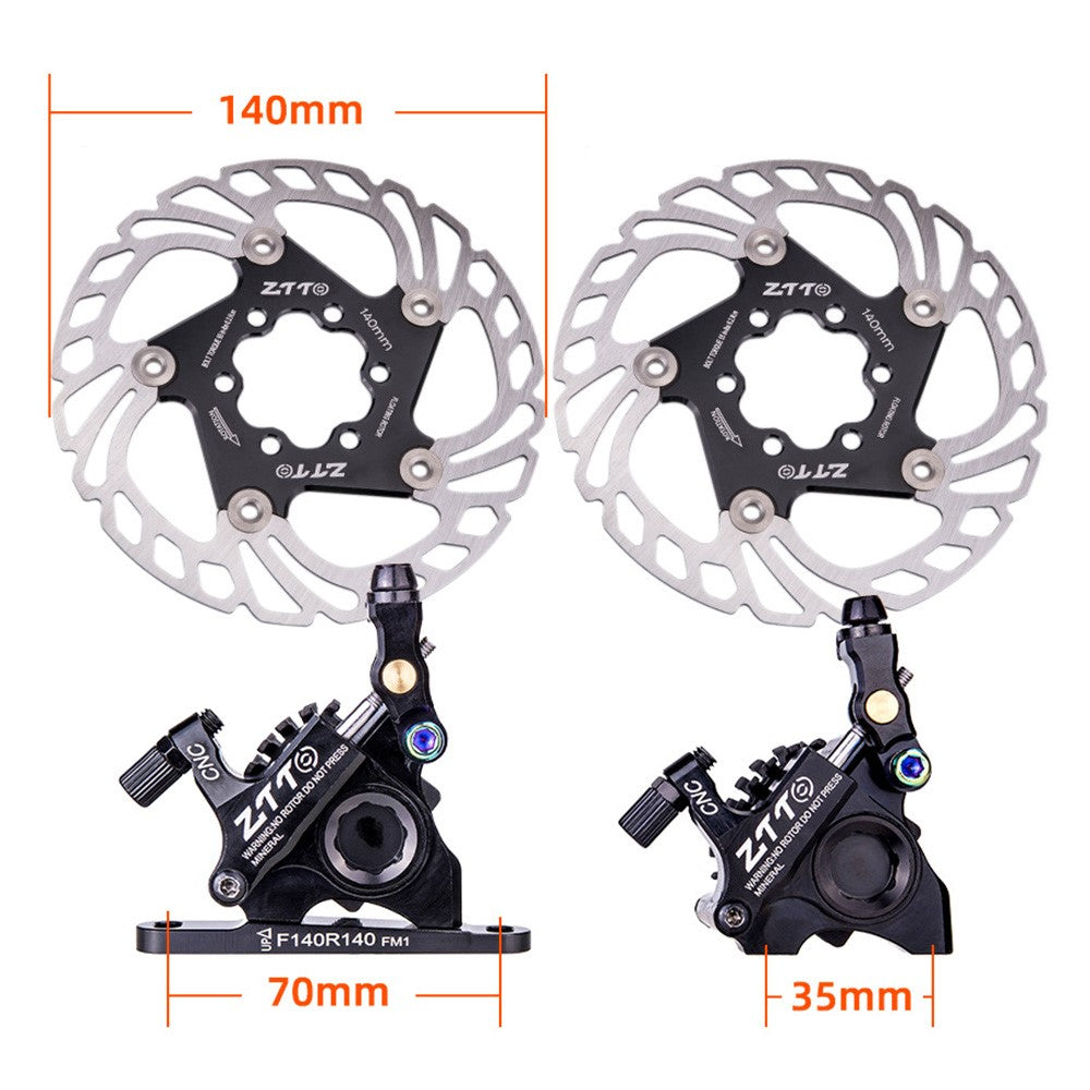 ZTTO GLDS 1 Pair Aluminum MTB Bike Disc Brake Set Cycling Accessory for Road Bicycle