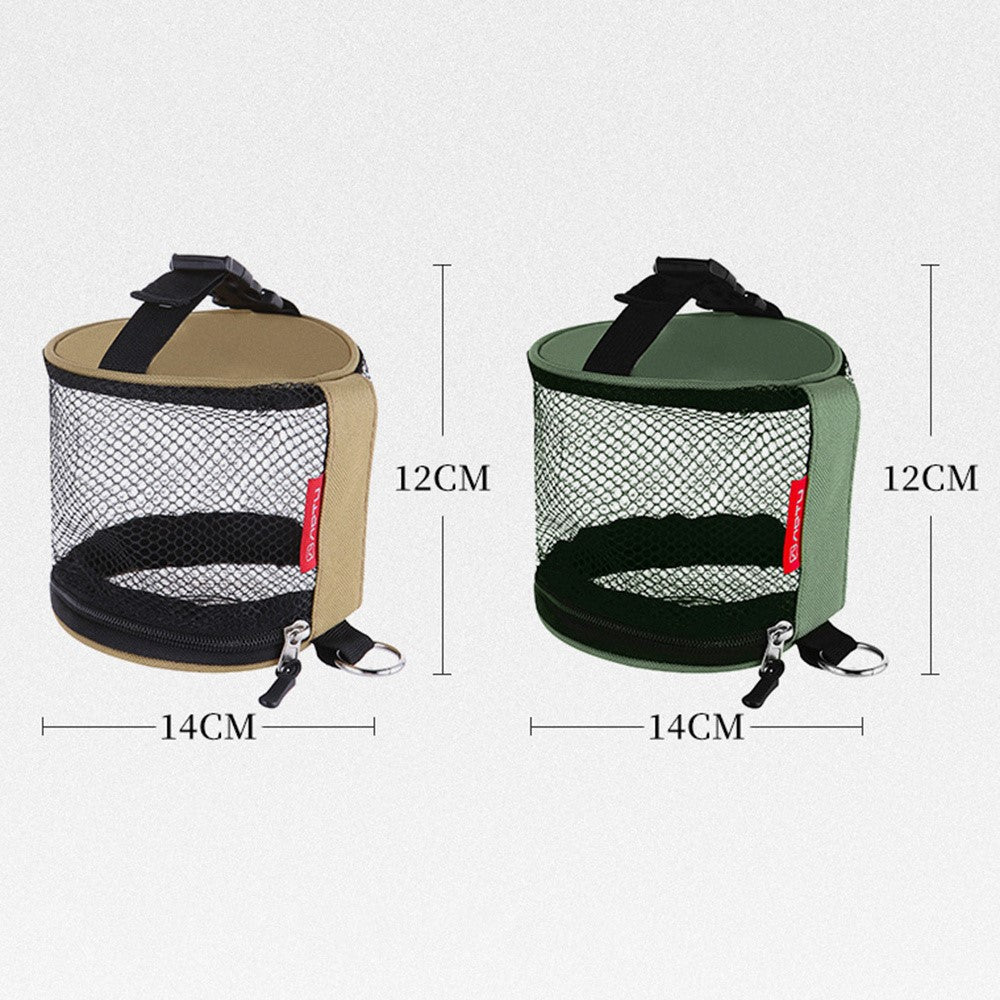 AOTU AT6948 Outdoor Camping Tissue Box Roll Paper Holder Mesh Storage Bag for Toilet Paper