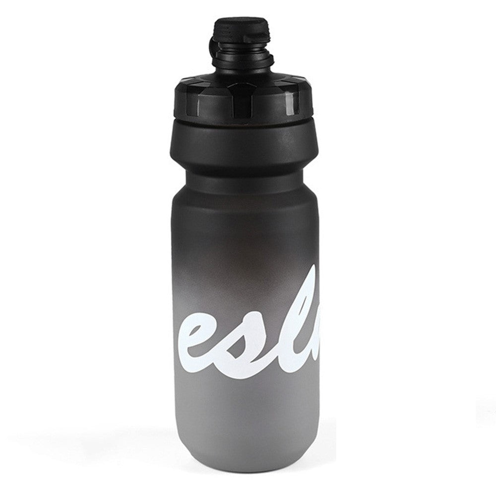 650ml Outdoor Sports LDPE Water Bottle Camping Cycling Hiking Gradient Leakproof Squeeze Bottle (BPA Free, No FDA)