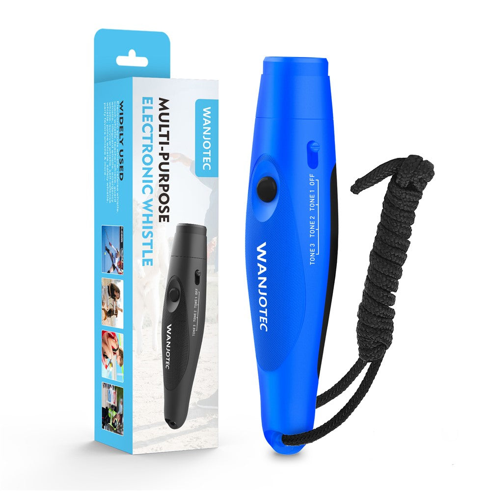 WANJOTEC Electronic Whistle 125dB Loud Emergency Safety Whistle for Referee Coaches Teacher Outdoor Sports