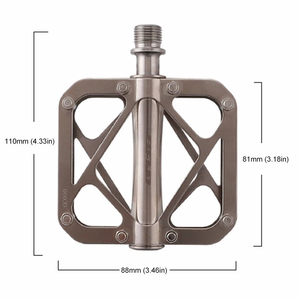GUB GC090 1 Pair MTB Road Bicycle Anti-Slip Pedals Titanium Alloy Bike Cycling Pedals