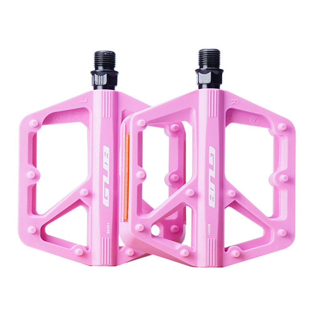 GUB GC001 1 Pair Nylon Pedals for Mountain Road Bike Chromoly Steel Axle Sealed Bearing Anti Slip Bicycle Pedals