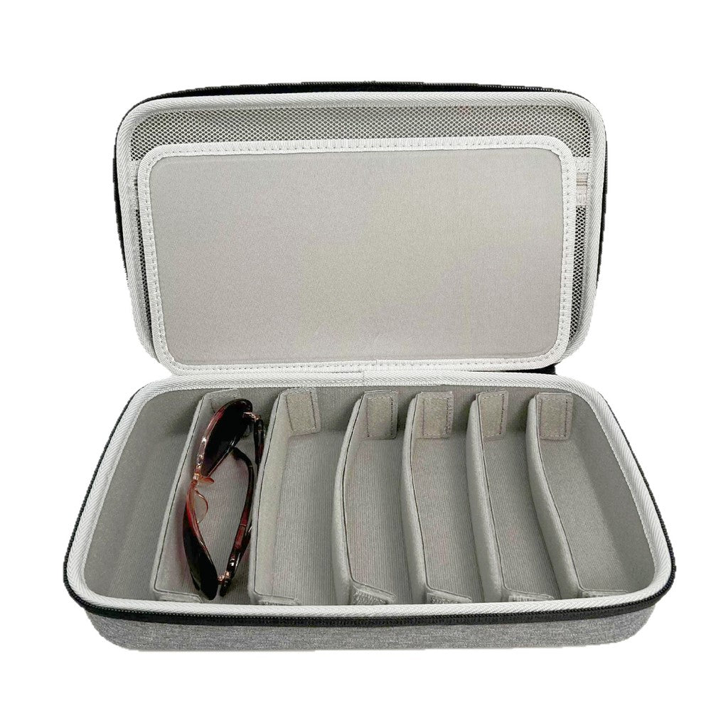 Protective Case for Sunglasses / Reading Glasses / Prescription Eyewear Storage Bag Holds Up To 7 Pairs