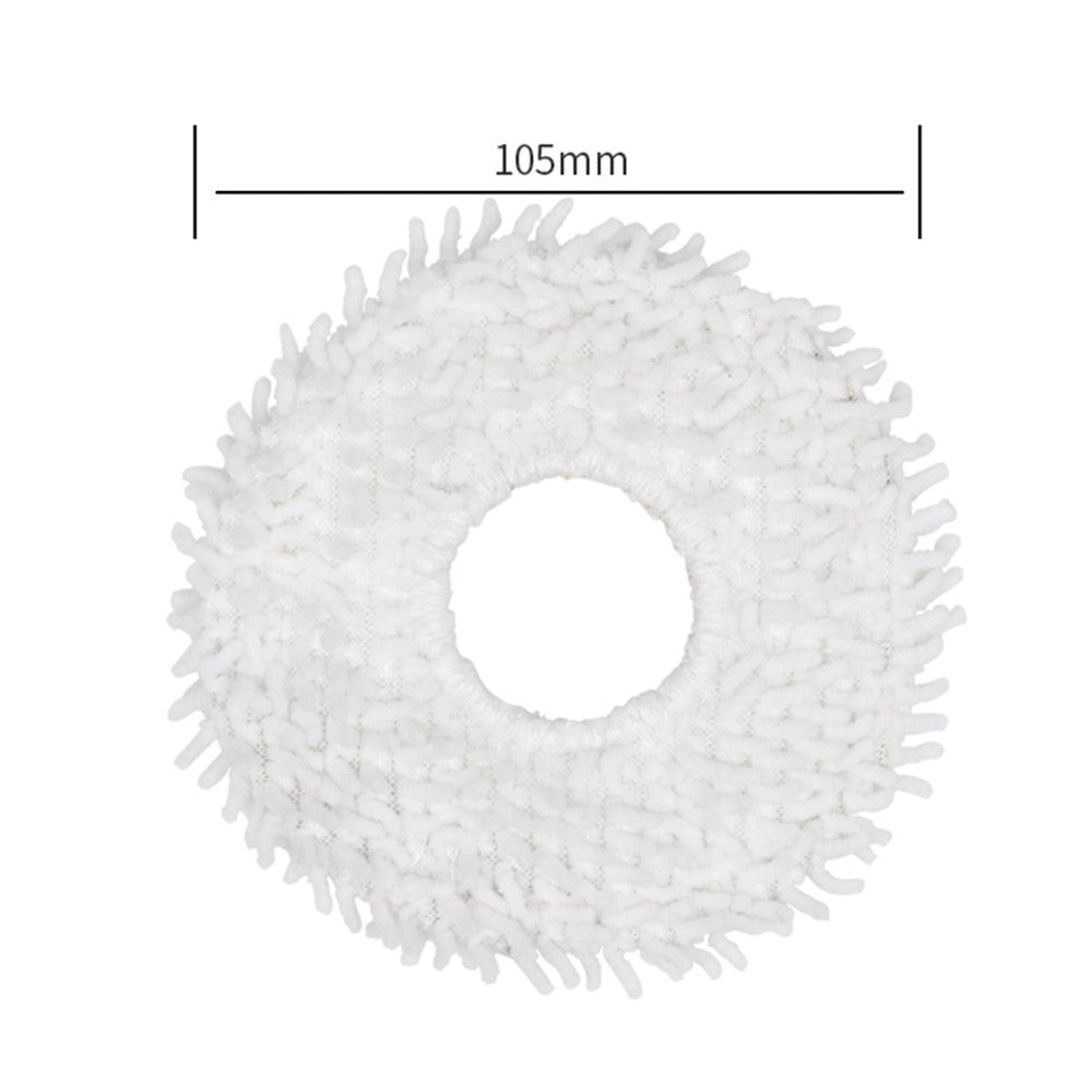 1Pc Cleaning Mop Pad Washable Spare Mop Cloth for Ecovacs Deebot N9 / N9+ / Yeedi K10, House Cleaning Accessory