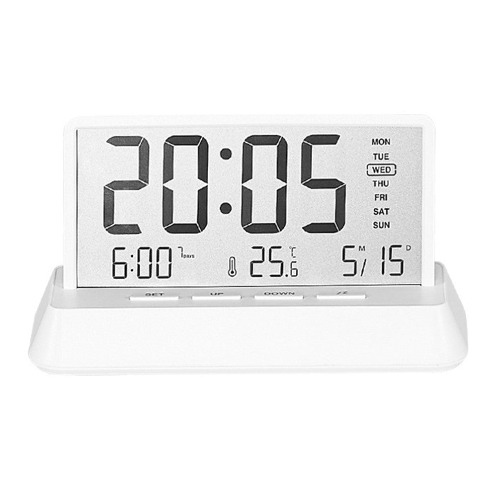 2301 LED Display Multifunction Digital Alarm Clock with Temperature Calendar Snooze Function