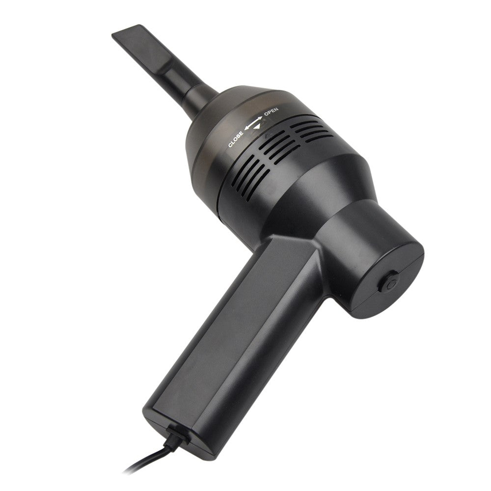 HK6019A USB Wired Portable Vacuum Cleaner Super-Mini Hand-Held Cleaner for Car/House/Pet House/Keyboard Cleaning