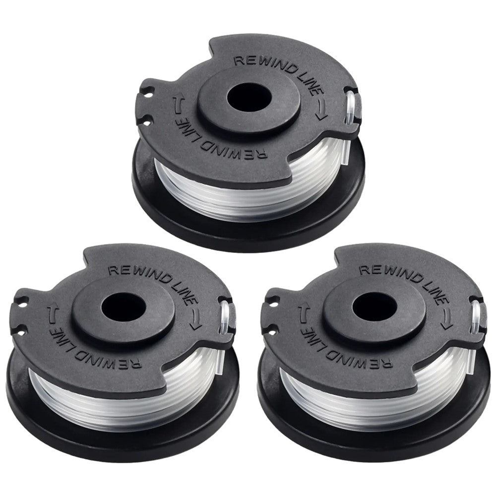 3PCS TLE-03 Spool for Einhell GE-CT 18 / 28 Li TC / GE-CT 18 / 28 Li Lawn Mower Nylon Trimming Wire Reel