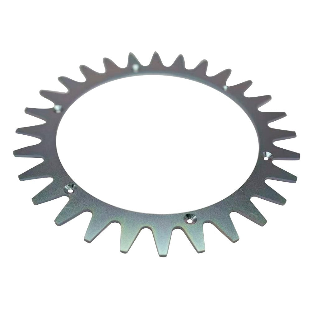 TLYA-01 2Pcs Spikes for Yardforce SA / SC / SE / MR Series Lawn Mower with 14 Self-Tapping Screws