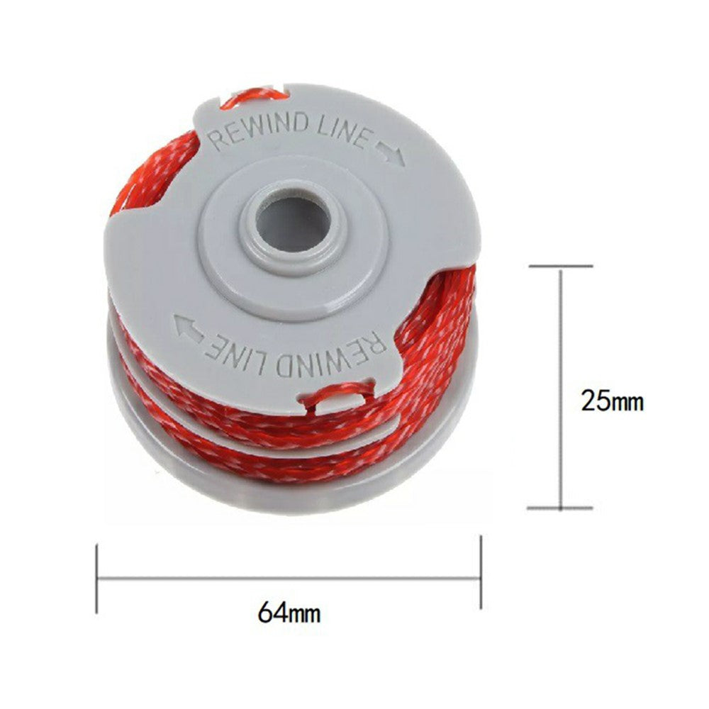 6Pcs Replacement Spools for Flymo Contour 500XT / Power Trim 500XT Lawn Mower Wire Reels, FLY021 / 513937190