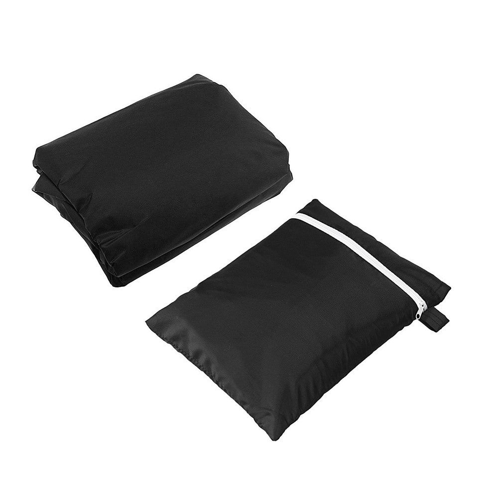 126x126x74cm 210D Oxford Cloth Outdoor Table Cover Waterproof Dustproof Garden Yard Furniture Cover