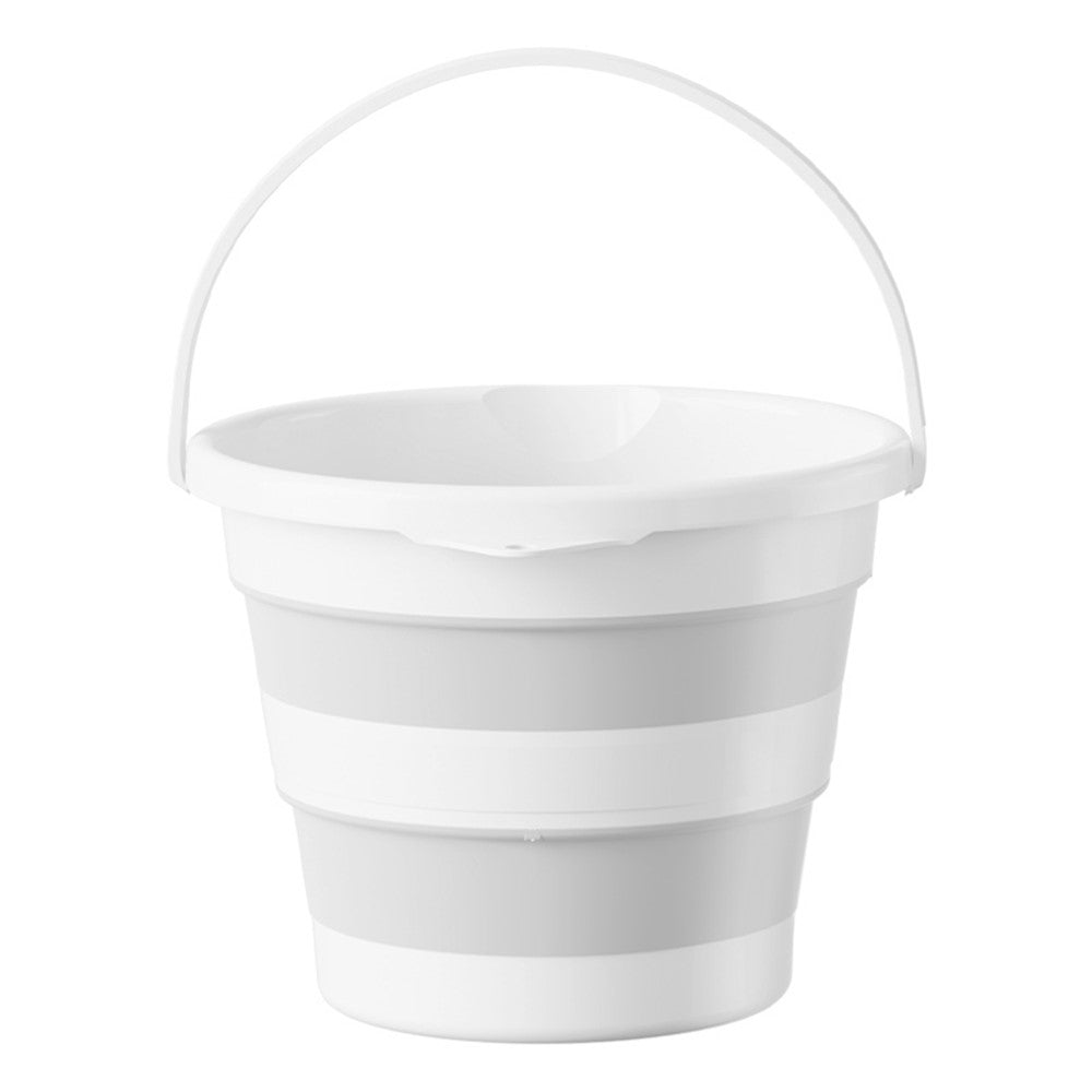 Foldable Water Bucket 10L Multi-Function Portable Collapsible Container for Home / Outdoor Use