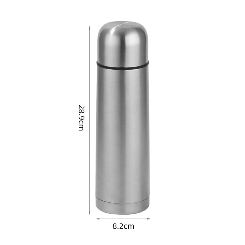 750ml Stainless Steel Vacuum Insulated Kettle Thermal Water Bottle for Travel Outdoor (BPA Free, No FDA)
