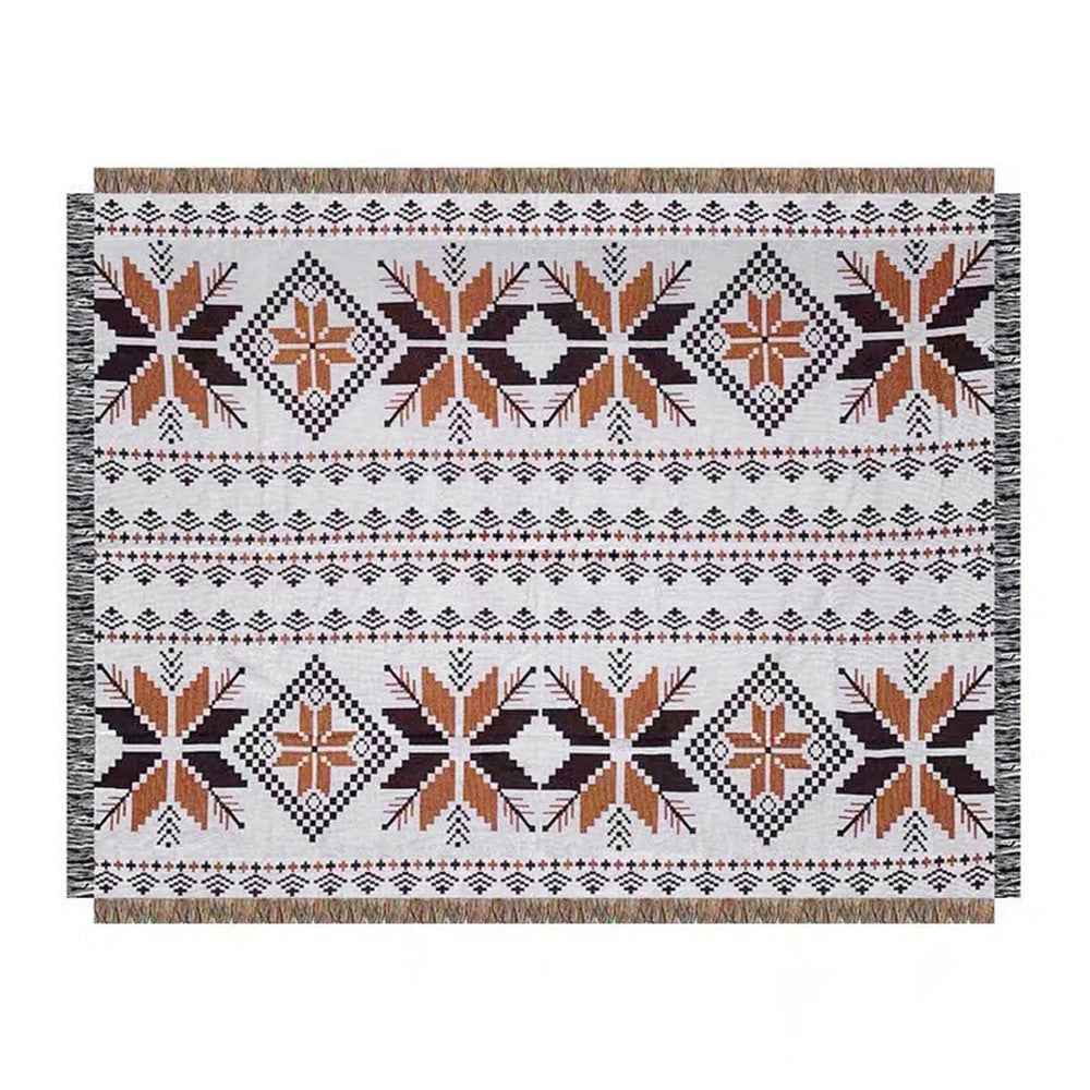 180x180cm Picnic Blanket Thick Moisture-Proof Bohemian Ground Mat for Outdoor Camping Beach