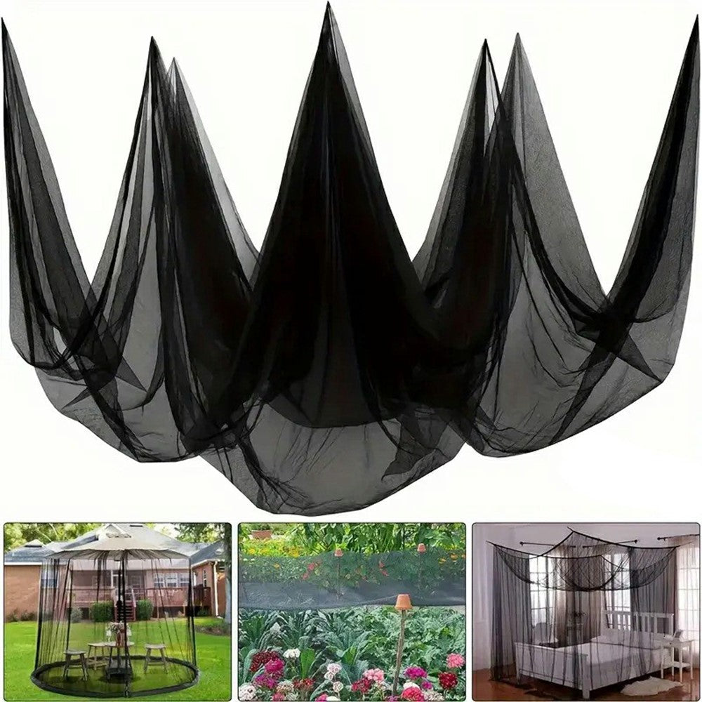 3 x 6m Outdoor Garden Mosquito Net Insect Barrier Vegetable Tent Plant Protective Cover for Patio / Yard / Greenhouse